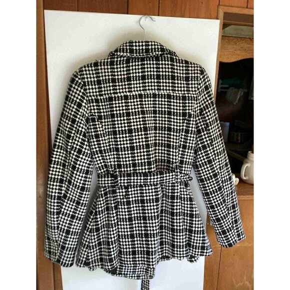 Rampage Black and White Plaid Jacket - Picture 3 of 3